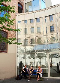 Hof des ehemaligen Dienstgebäudes in der Dachritzstraße 12
© H.-J. Grabbe