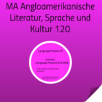 Master Angloamerikanische Literatur, Sprache und Kultur (120 LP)