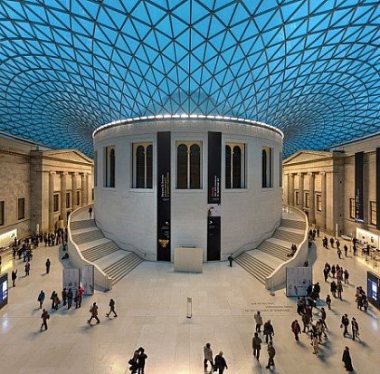 The Great Court of the British Museum in London, United Kingdom
Photo by DAVID ILIFF. License: CC-BY-SA 3.0
