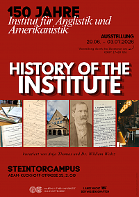 Ausstellung 150 Jahre Anglistik in Halle